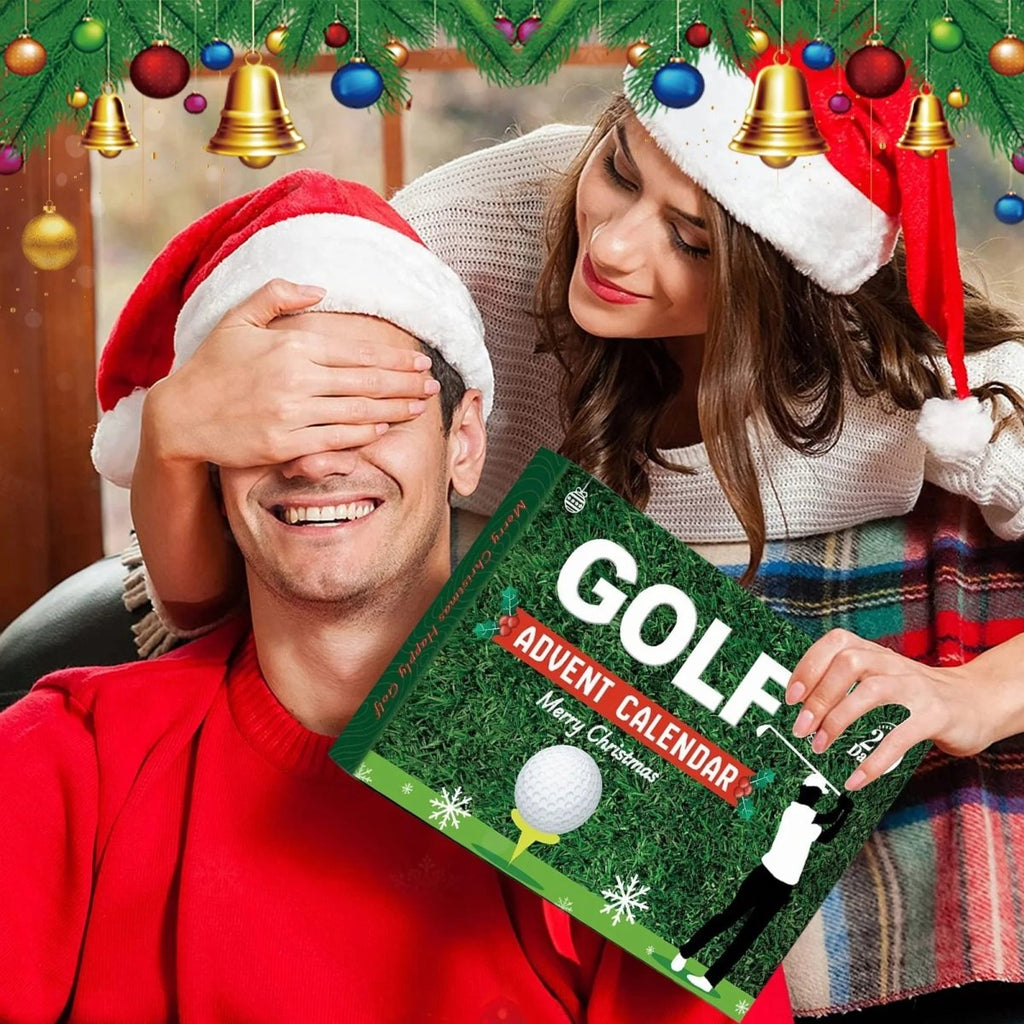 PUTTBOX 2026 – Calendario de Adviento de golf de 24 días con accesorios temáticos a juego