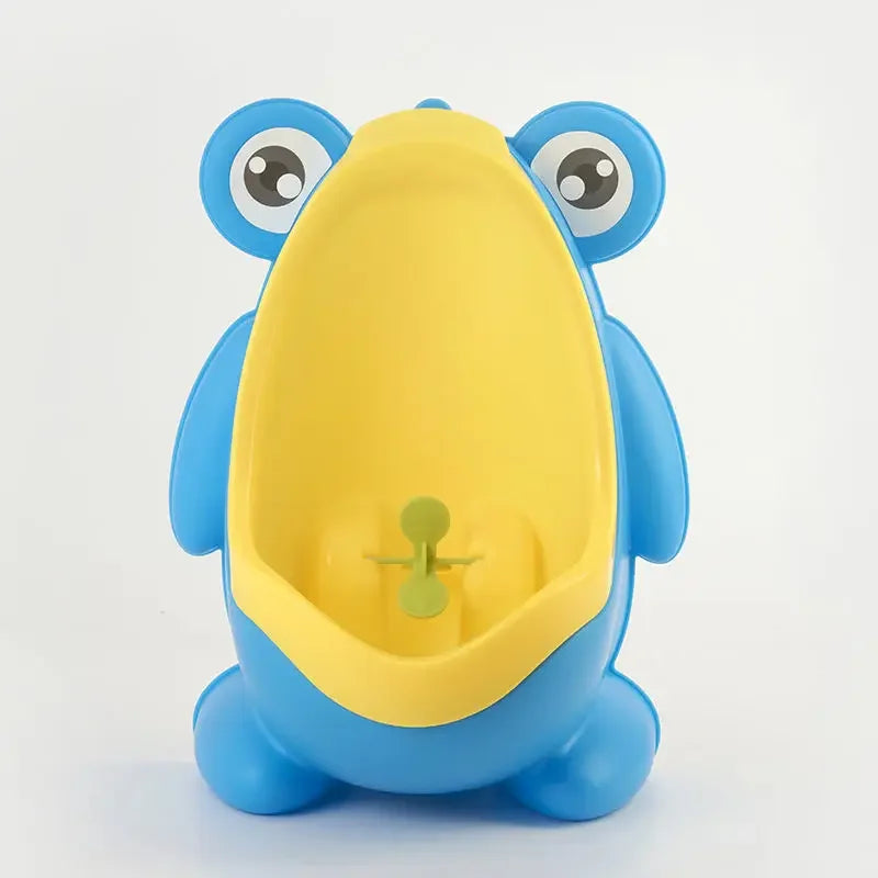 Orinal de rana para niños pequeños – Entrenamiento para ir al baño para niños de 1 a 3 años | Con dispositivo de objetivo y ventosas | Brehn