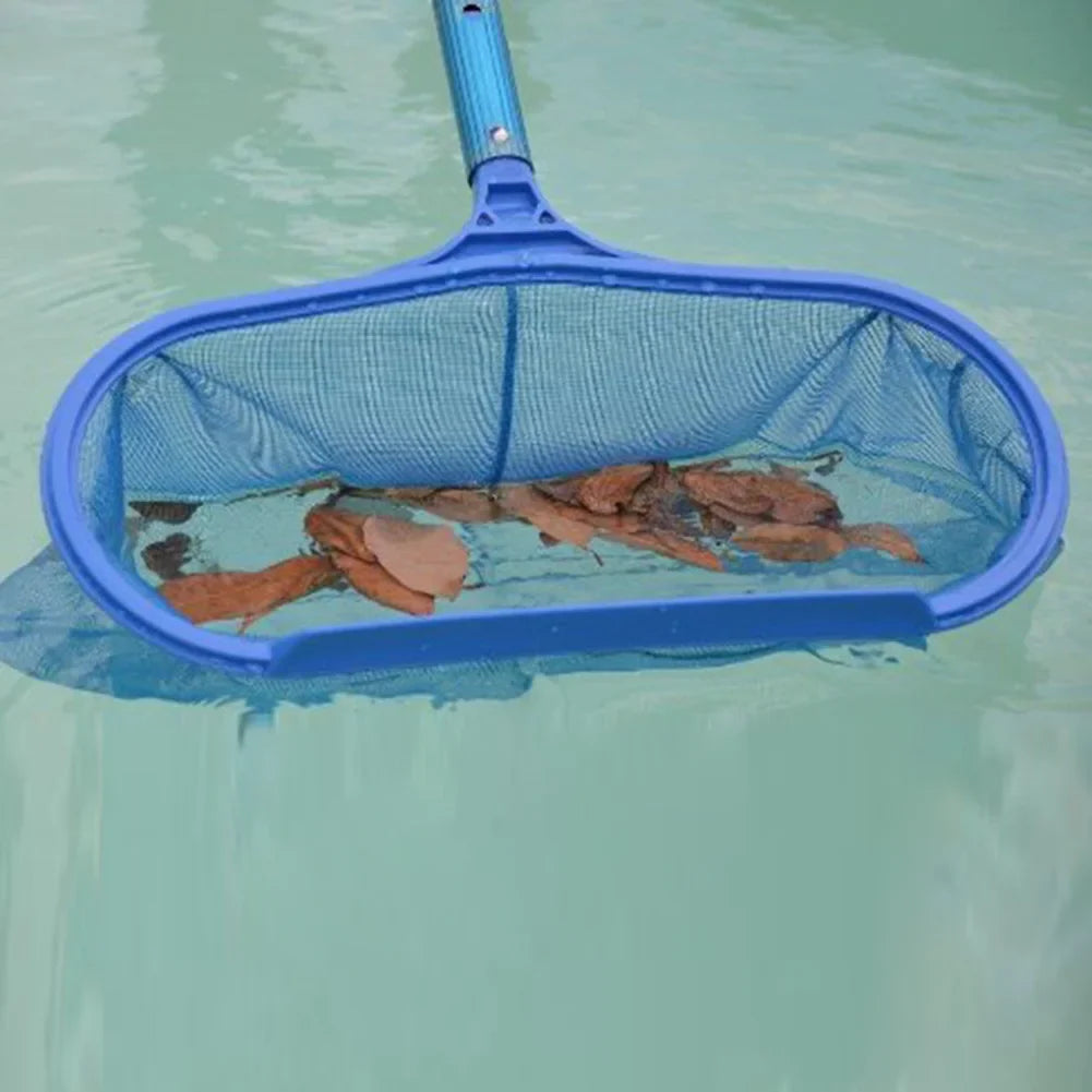 AquaSift Red de Piscina con Mango Telescópico | Red para Hojas de Piscina y Estanque | Red Robusta | Limpieza para Piscina y Spa