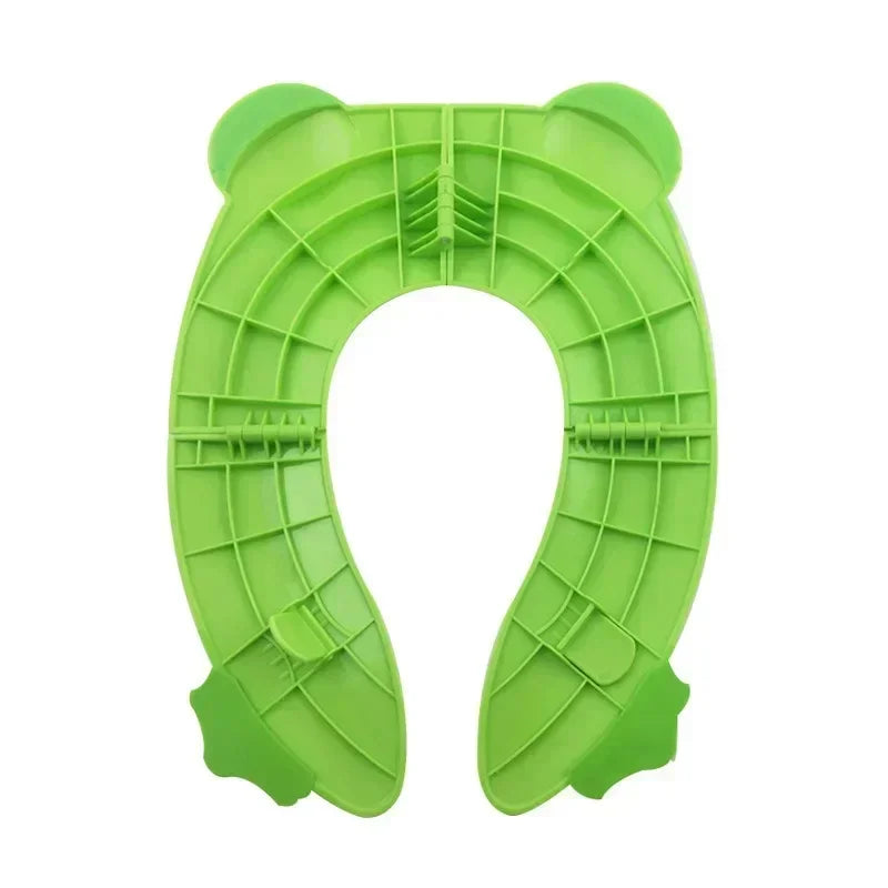 Orinal plegable | Diseño de dibujos animados | Para niños de 2 a 6 años | Unisex | Brehn