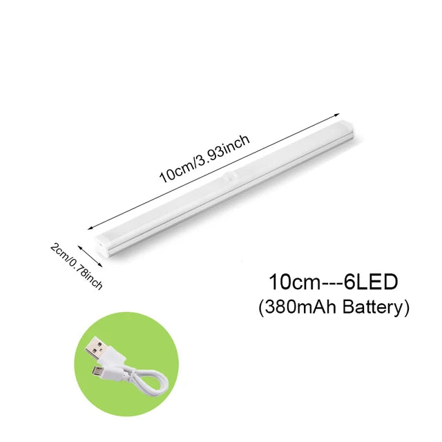 Lámpara de sensor de movimiento recargable por USB