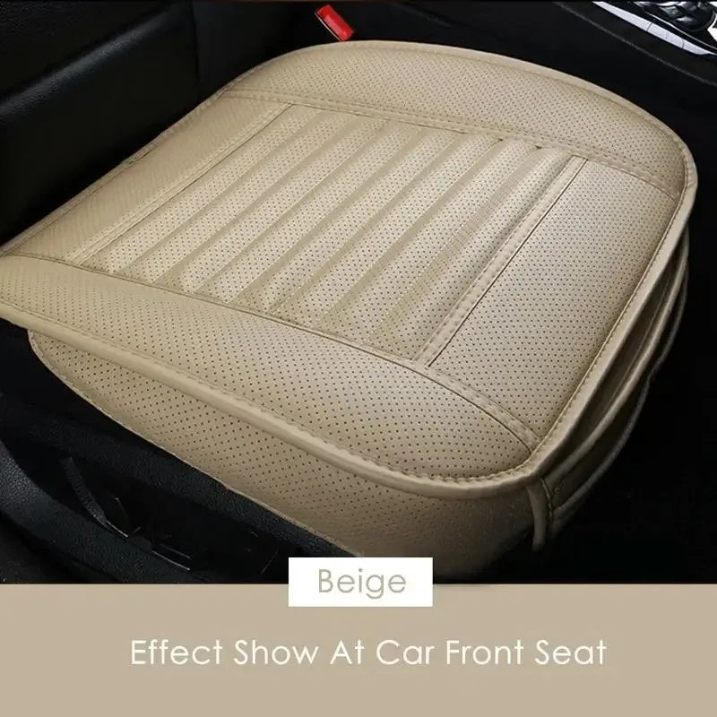 Funda de Asiento de Coche DriveLuxe | Funda de Asiento de PU-Látex Transpirable | Antideslizante y Cómoda | Adecuada para Todas las Estaciones y Tipos de Vehículos