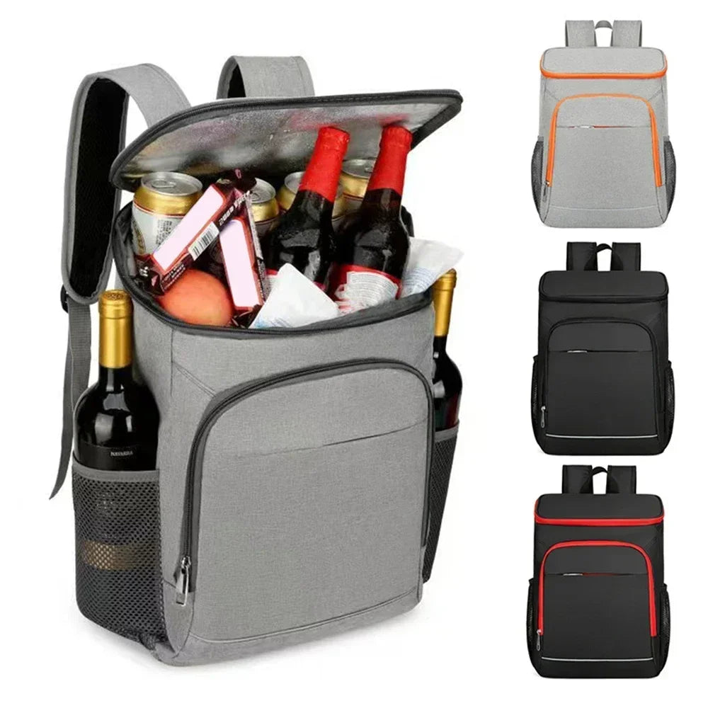 FrostoPak Mochila Térmica 30L | A Prueba de Fugas & Aislada | Para Camping, Senderismo & Picnic | Tejido Oxford