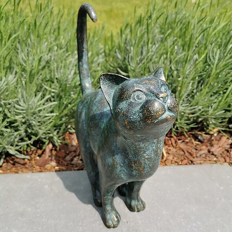 PawWhimsy – Estatuas de gatos encantadoras para el jardín con un toque juguetón y detalles realistas