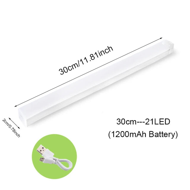 Lámpara de sensor de movimiento recargable por USB