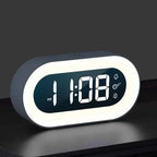BRILTIME – Reloj despertador digital regulable con brillo ajustable y luz nocturna