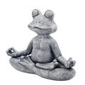 ZenFrog - Figura de rana meditando para decoración interior y exterior