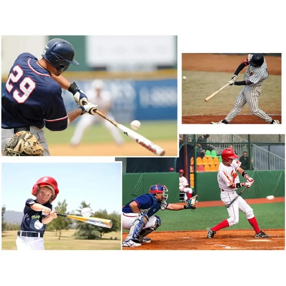 Bate de béisbol de aleación de aluminio premium para entrenamiento y defensa – 20 pulgadas