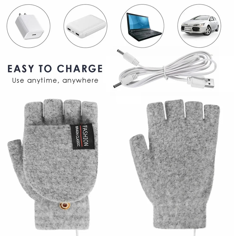 Guantes calefactables USB recargables Warm Wave