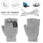 Guantes calefactables USB recargables Warm Wave