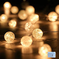 LumiaGlow Cadena de Luces LED | Blanco Cálido | 3 Modos | Funciona con Baterías