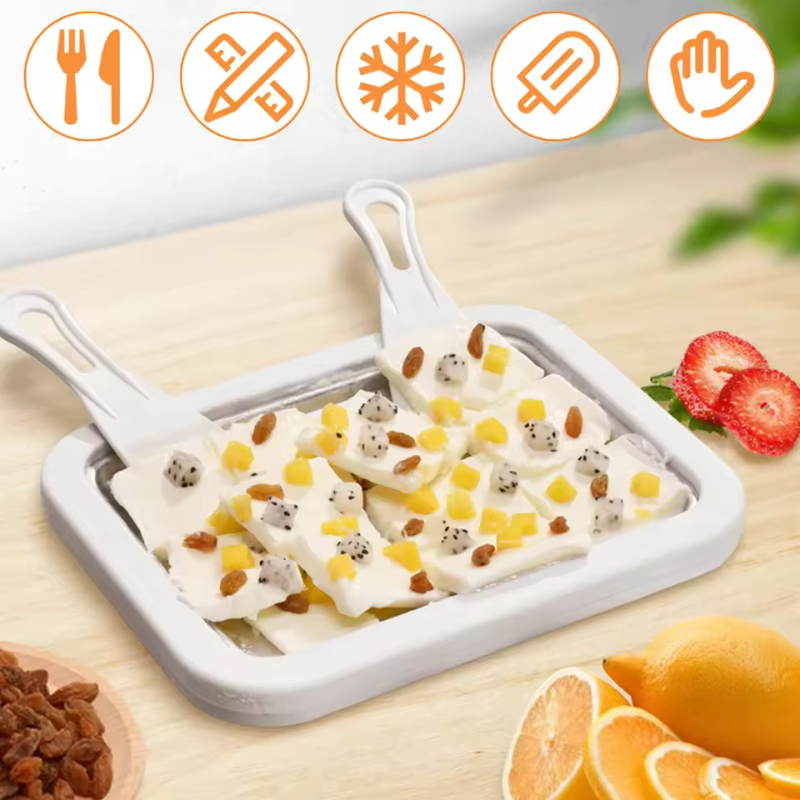 Máquina de Helados Casera – Placa Fría Antiadherente