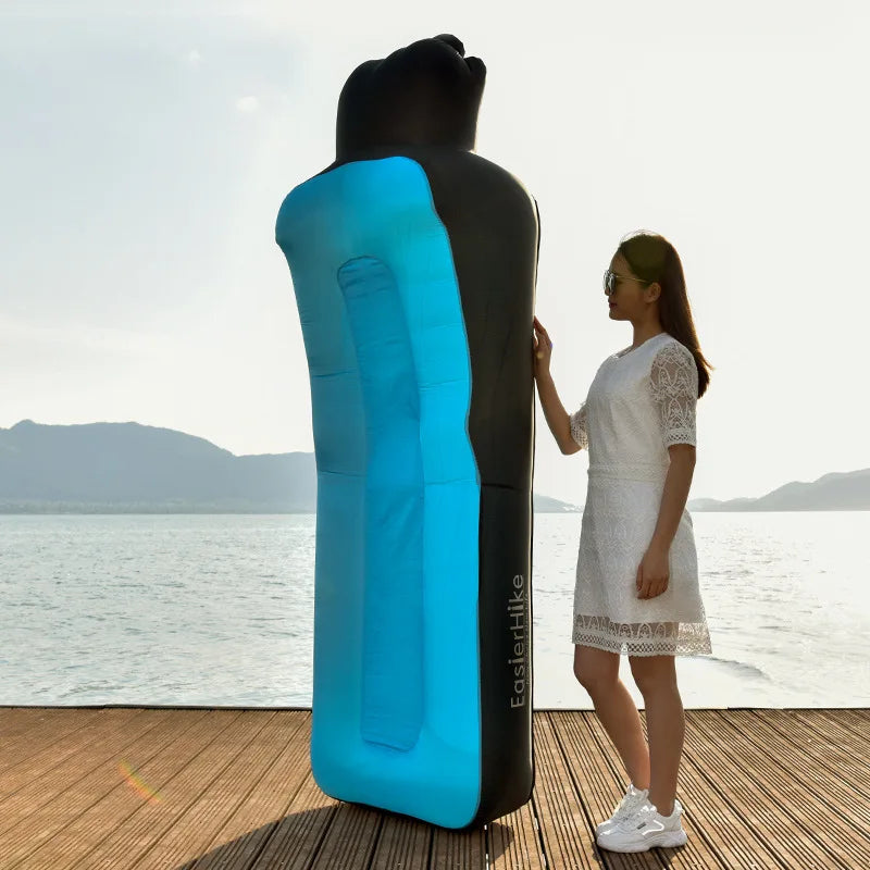 Banco Inflable para Exteriores - Sillón Portátil para Acampar y Playa
