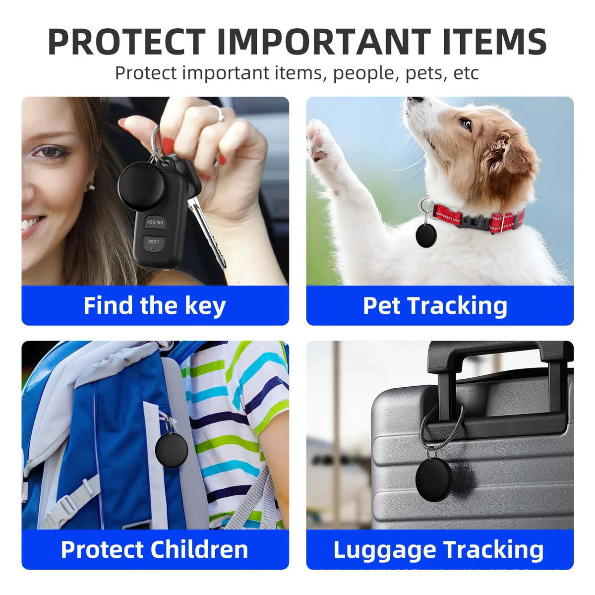 PawFind Smart Tracker – Collar Android para Gatos y Perros