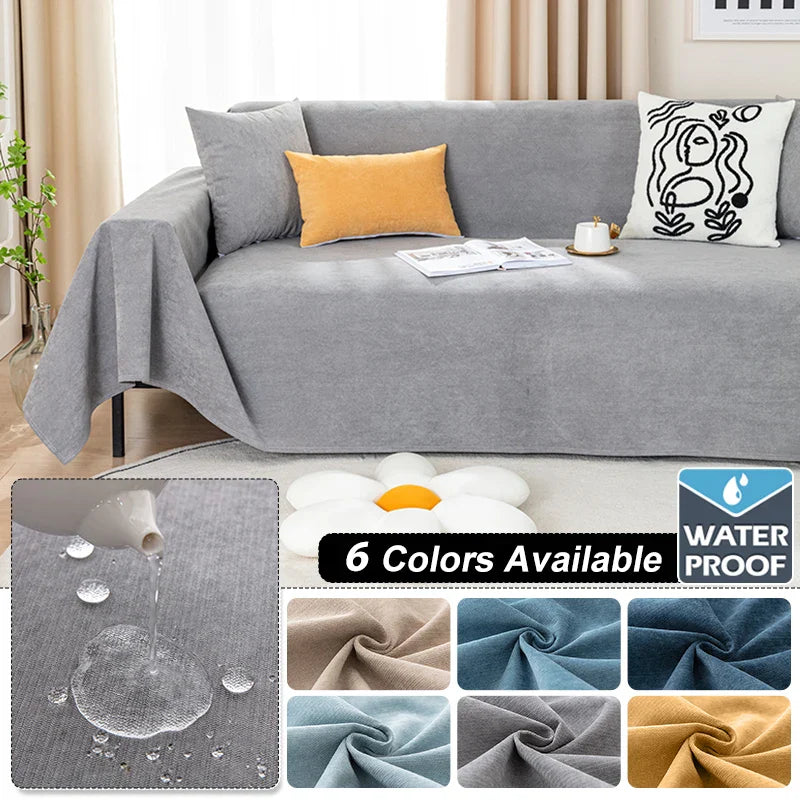 HomeGuard Sofá-Cobertor | Impermeable y Resistente a Rasguños | Protección contra el Polvo y Cobertura Multifuncional | Para Sofá, Cama y Espacios Habitables