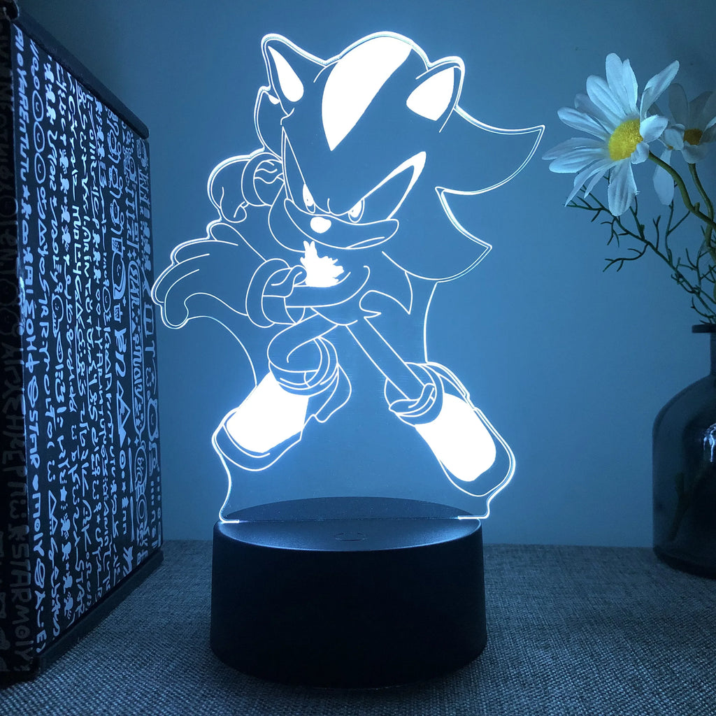 Lámpara LED Sonic - Iluminación Divertida para Gamers