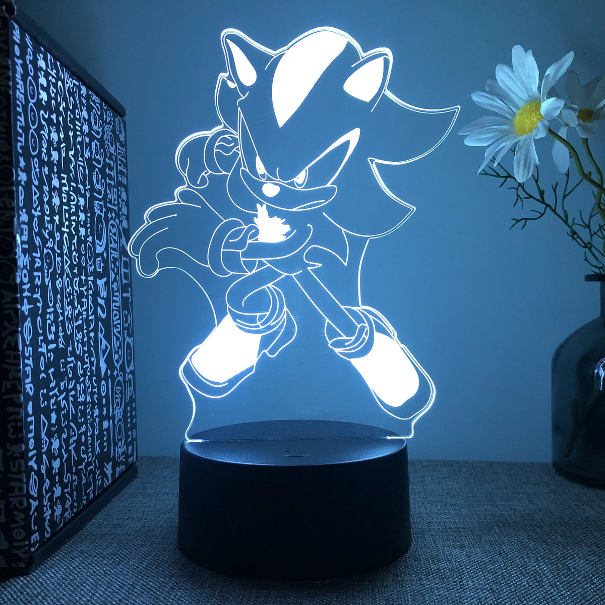 Lámpara LED Sonic - Iluminación Divertida para Gamers