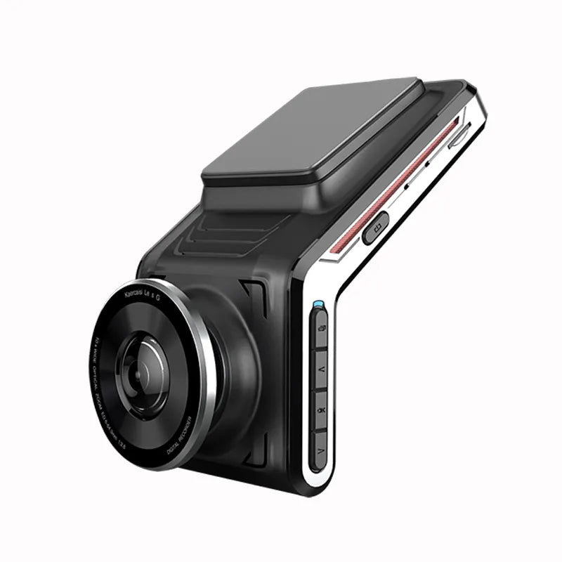 Cámara Dash Dual 4K con Lente F1.8, Visión Nocturna y Modo de Estacionamiento de 24 Horas
