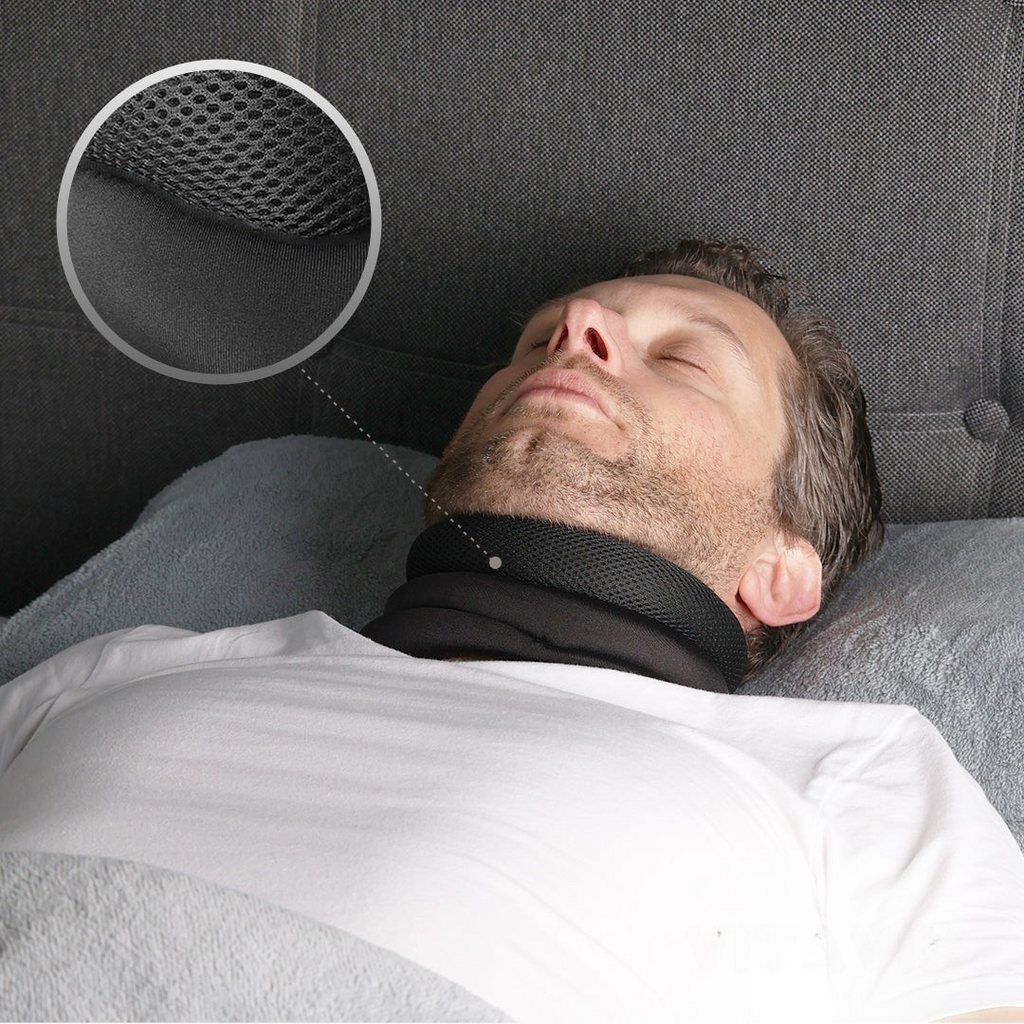 Almohada anti-ronquidos con función de soporte