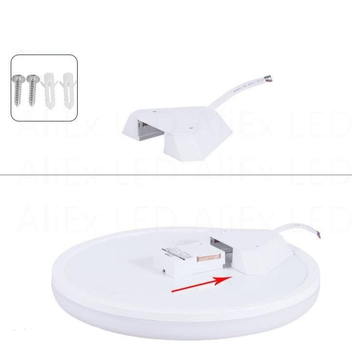 Lámpara de Techo LED con Sensor de Movimiento