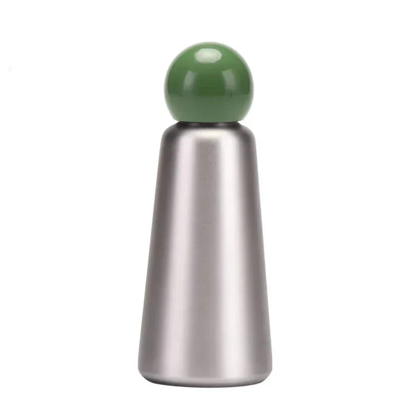 Botella de acero bicolor