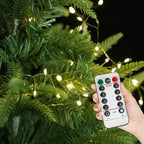 Cadena de luces LED de fuegos artificiales Ignisia | Con control remoto | 30–75 m | 900–2000 LEDs | IP65 a prueba de agua | Para Navidad, Halloween y fiestas
