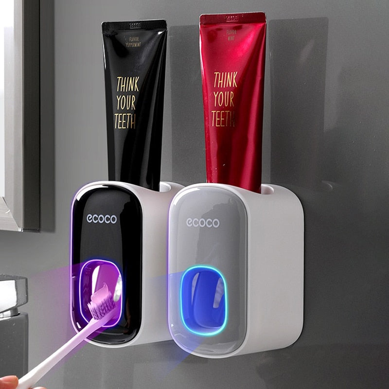 Dispensador Automático de Pasta de Dientes Montado en la Pared
