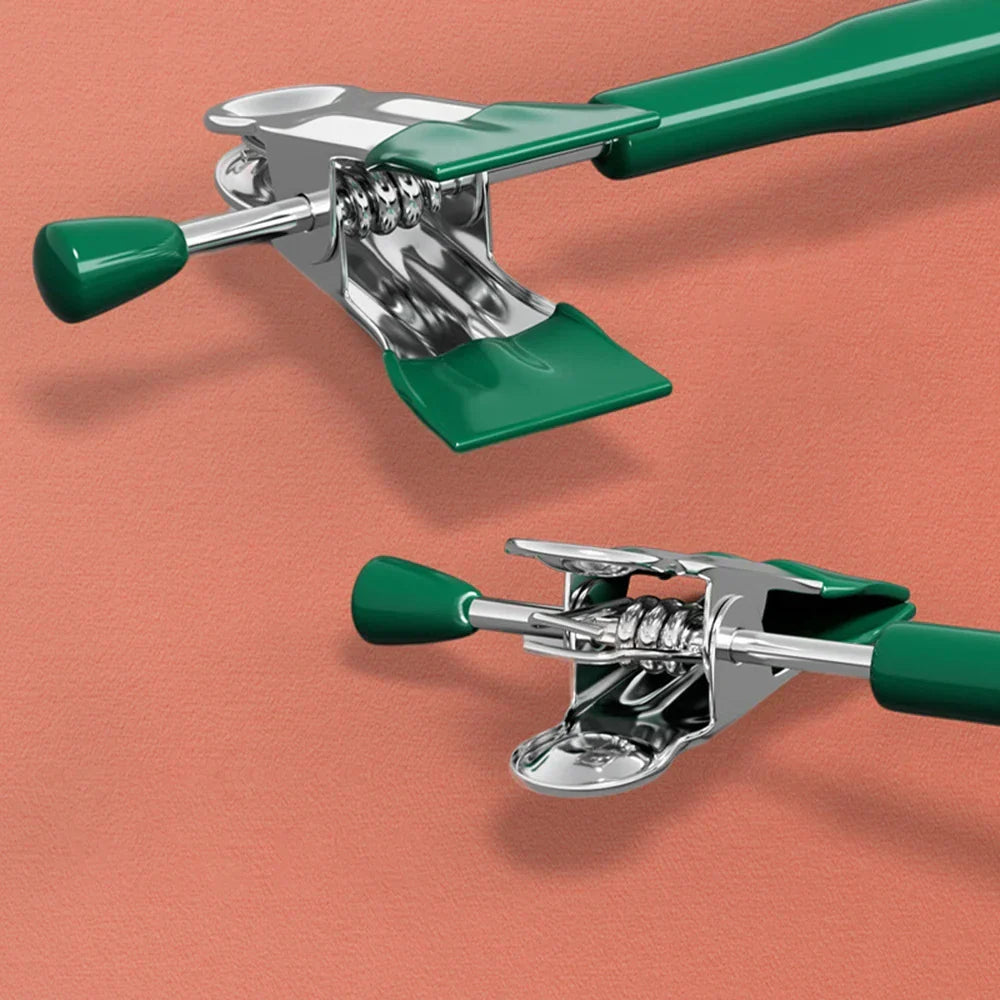 Kalsten | Percha de Acero Inoxidable Closyra con Clips | Ajustable y Antideslizante | Para Faldas, Pantalones y Ropa Interior | Ahorra Espacio y Sin Costuras