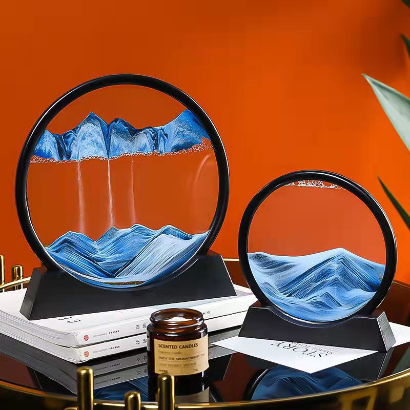 Reloj de arena decorativo – Calmante y relajante
