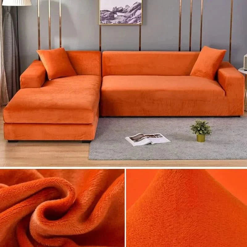 SAMTLUX – Funda de Sofá – Elástica y Lujosa para Cualquier Sala de Estar