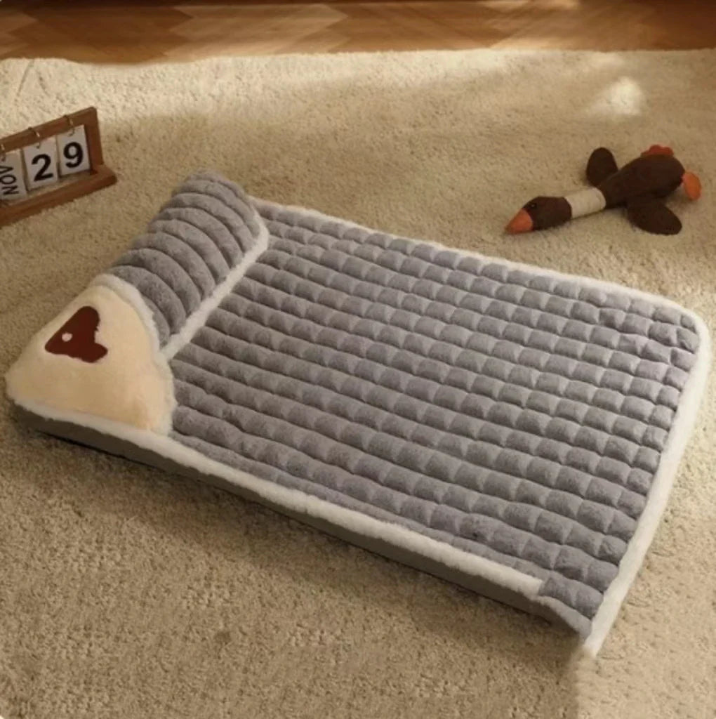 PAWSOMNIA Cama Ortopédica para Perros | Funda Desmontable y Lavable | Espuma Viscoelástica | Para Perros y Gatos
