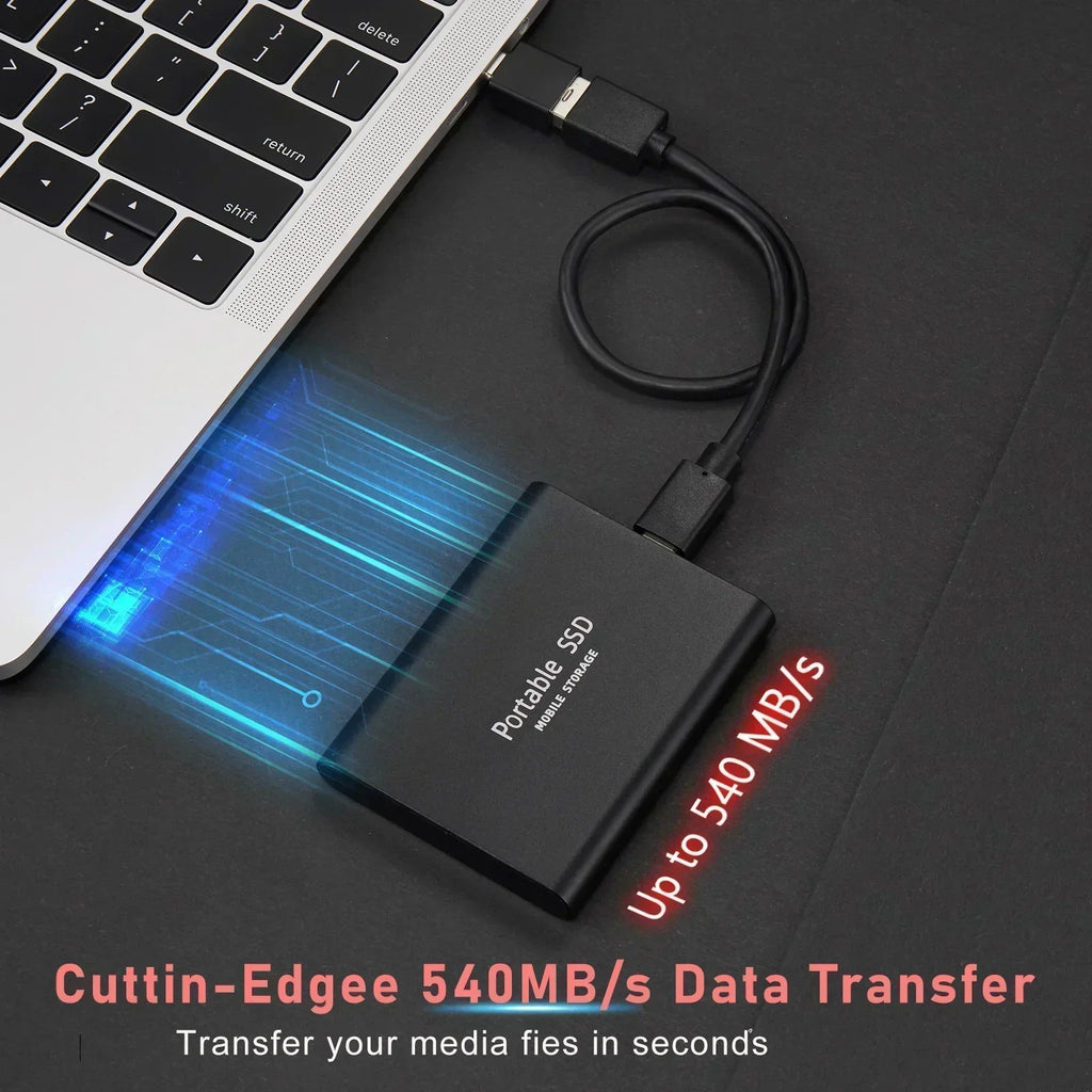 SSD ultrarrápido de 128GB – Compacto. Duradero. Siempre listo