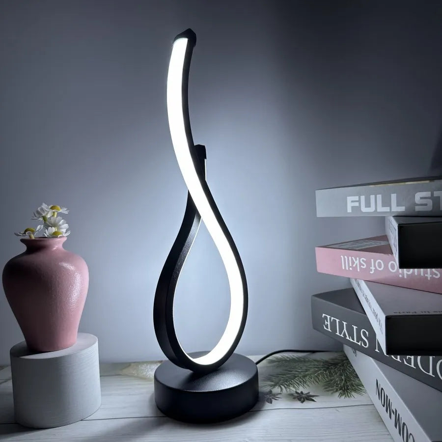 Lámpara de mesa LED Lumoara | Regulable | 3 colores de luz | Diseño moderno