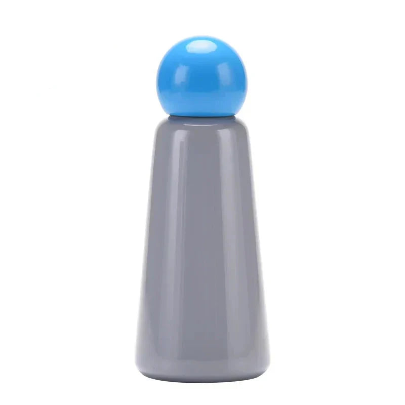 Botella de acero bicolor