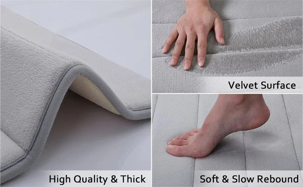 Alfombra de Baño de Espuma Viscoelástica LuxSoft | Brehn