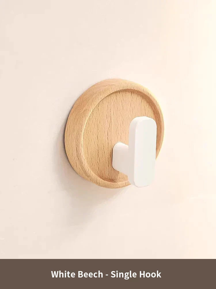 Gancho de Pared Sin Perforación - Fuertes Ganchos para Colgar Abrigos y Accesorios - Ideal para Cualquier Espacio