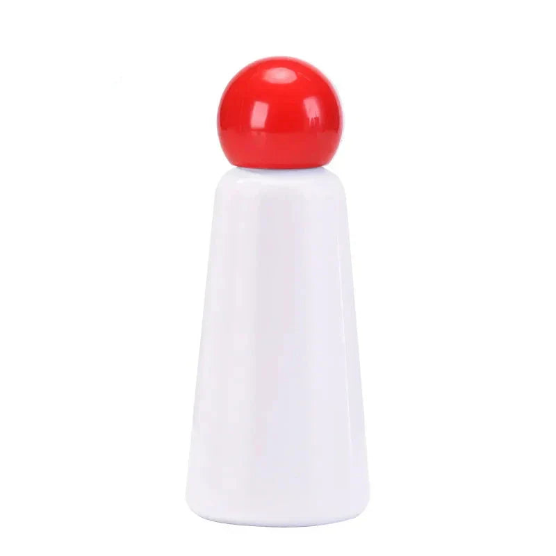 Botella de acero bicolor
