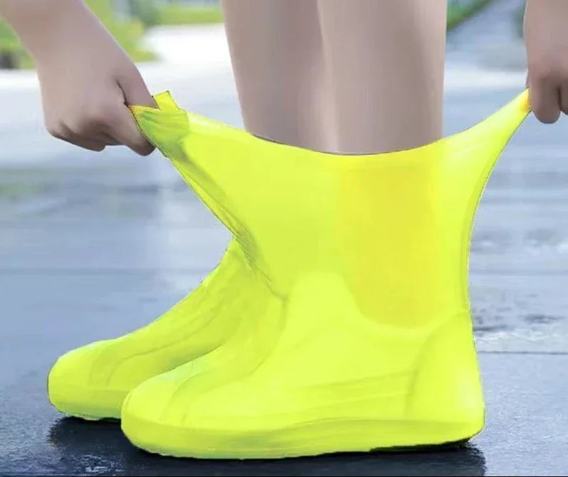 Kalsten | Cubrezapatos de Silicona RainShield | Impermeables y Antideslizantes | Fundas de Lluvia Reutilizables | Para Tallas de Zapato 34–45 | Protección Contra la Lluvia al Aire Libre