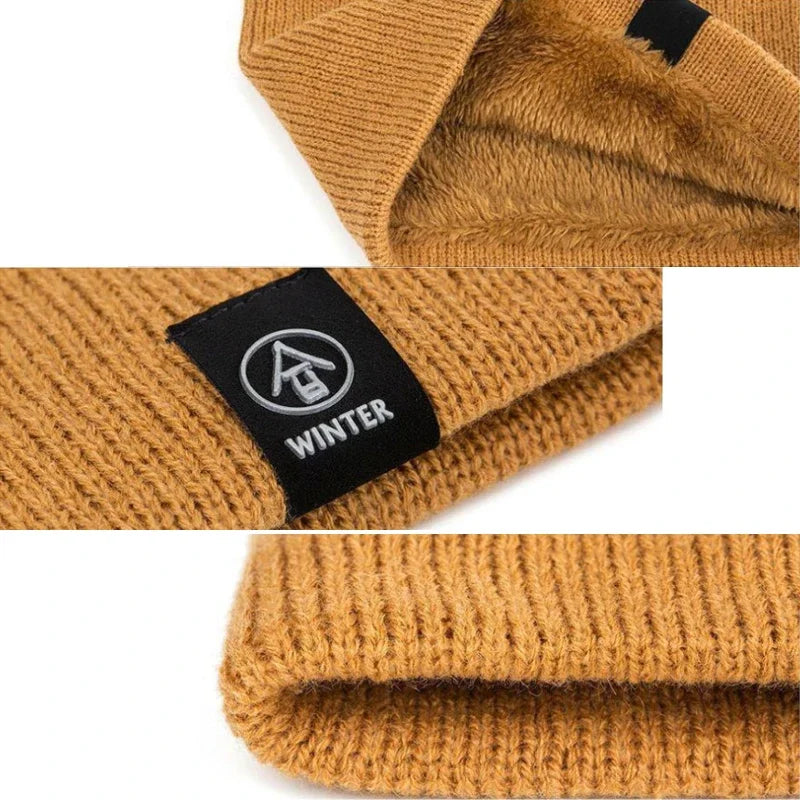 ThermoKnit Pro | Bufanda tubular térmica con forro de felpa | A prueba de viento y transpirable | Protector de cuello multifuncional ajustable para hombres y mujeres