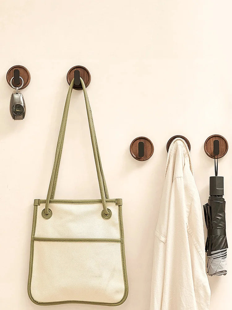 Gancho de Pared Sin Perforación - Fuertes Ganchos para Colgar Abrigos y Accesorios - Ideal para Cualquier Espacio