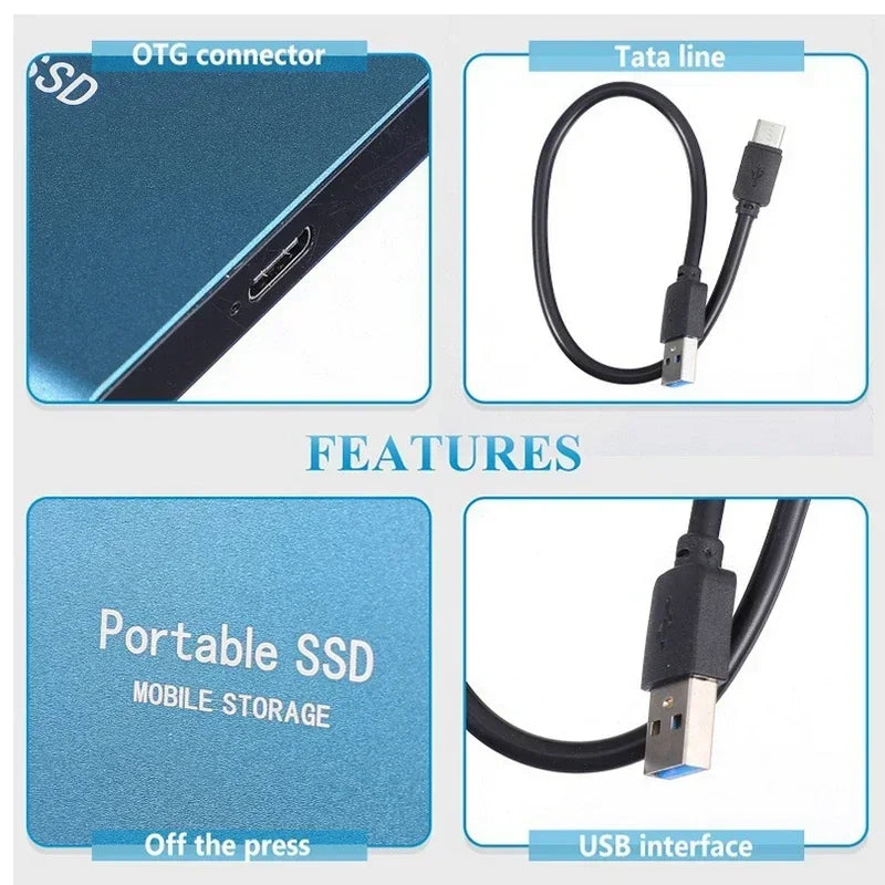 SSD ultrarrápido de 128GB – Compacto. Duradero. Siempre listo