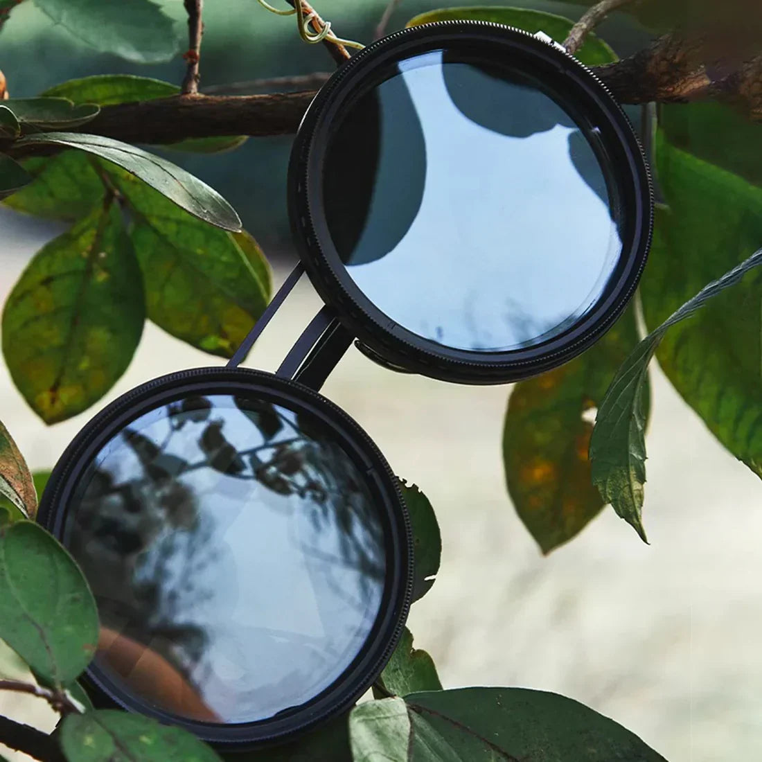 ShadowSunglasses | Gafas de sol con lentes negros, estilo UV-protección, moda