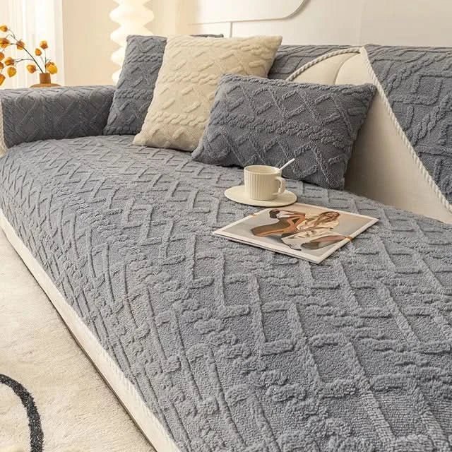 Sofaschutz - Funda de Sofá Elegante, Impermeable y Antideslizante