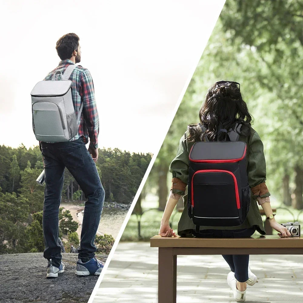 FrostoPak Mochila Térmica 30L | A Prueba de Fugas & Aislada | Para Camping, Senderismo & Picnic | Tejido Oxford