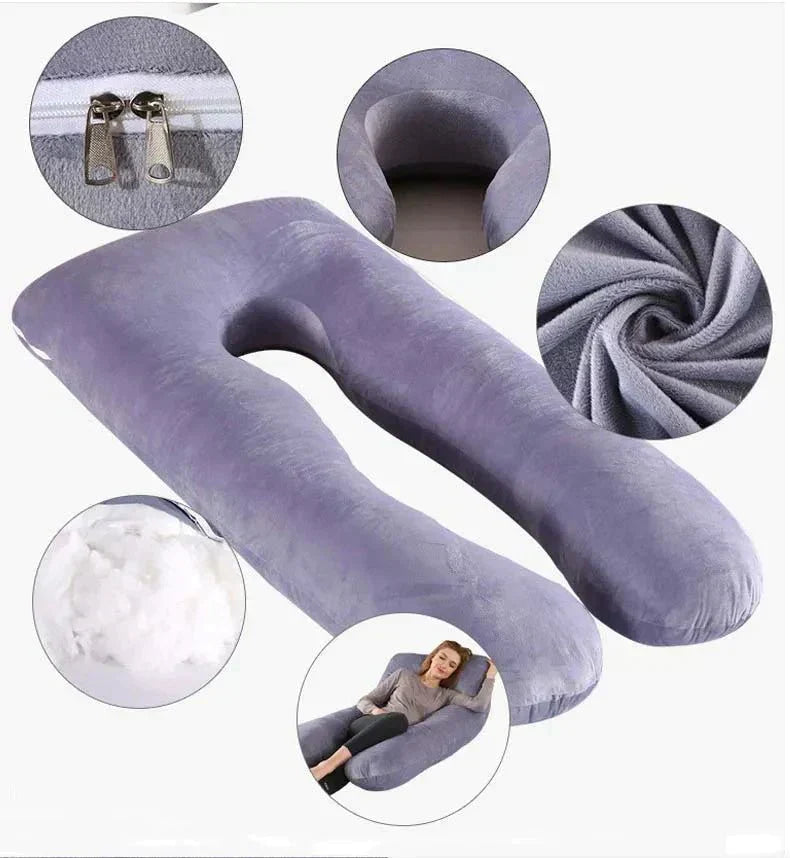 Cojín Terapéutico de Apoyo Ultiem – Alivia Dolores de Cuello, Espalda y Abdomen – Ideal para Futuras Mamás