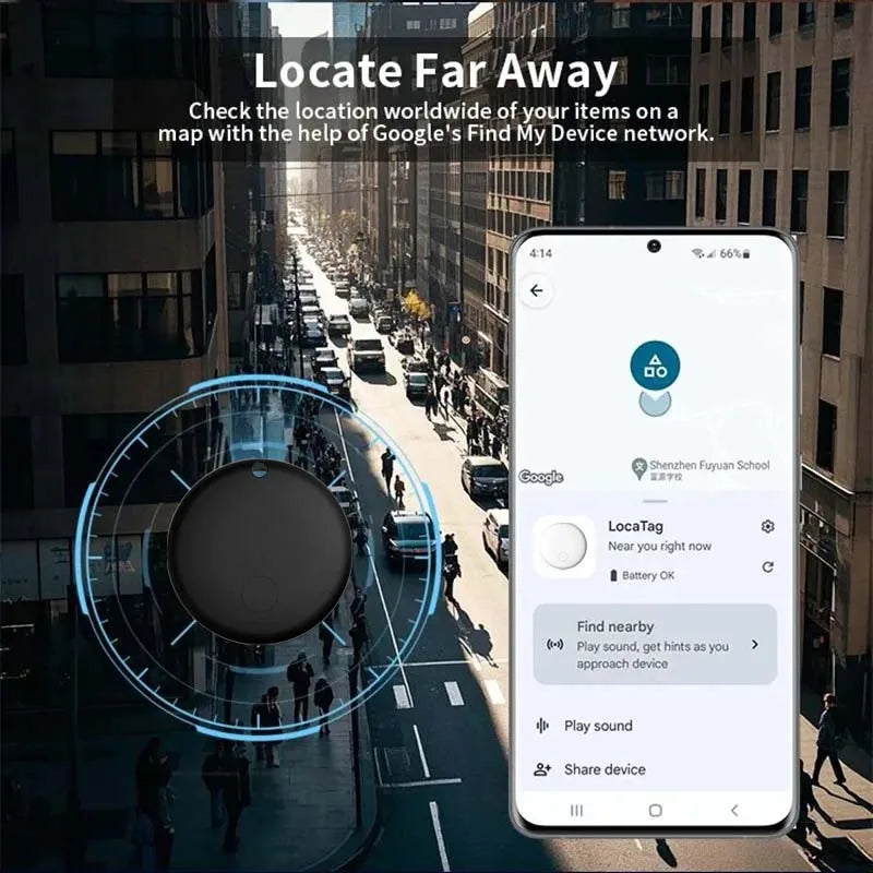 PawFind Smart Tracker – Collar Android para Gatos y Perros
