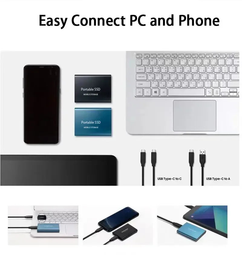 SSD ultrarrápido de 128GB – Compacto. Duradero. Siempre listo