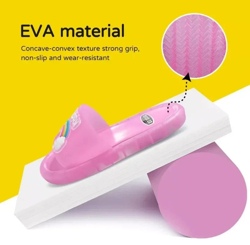 Zapatillas de Unicornio Iluminadas para Niños - Divertidas y Coloridas