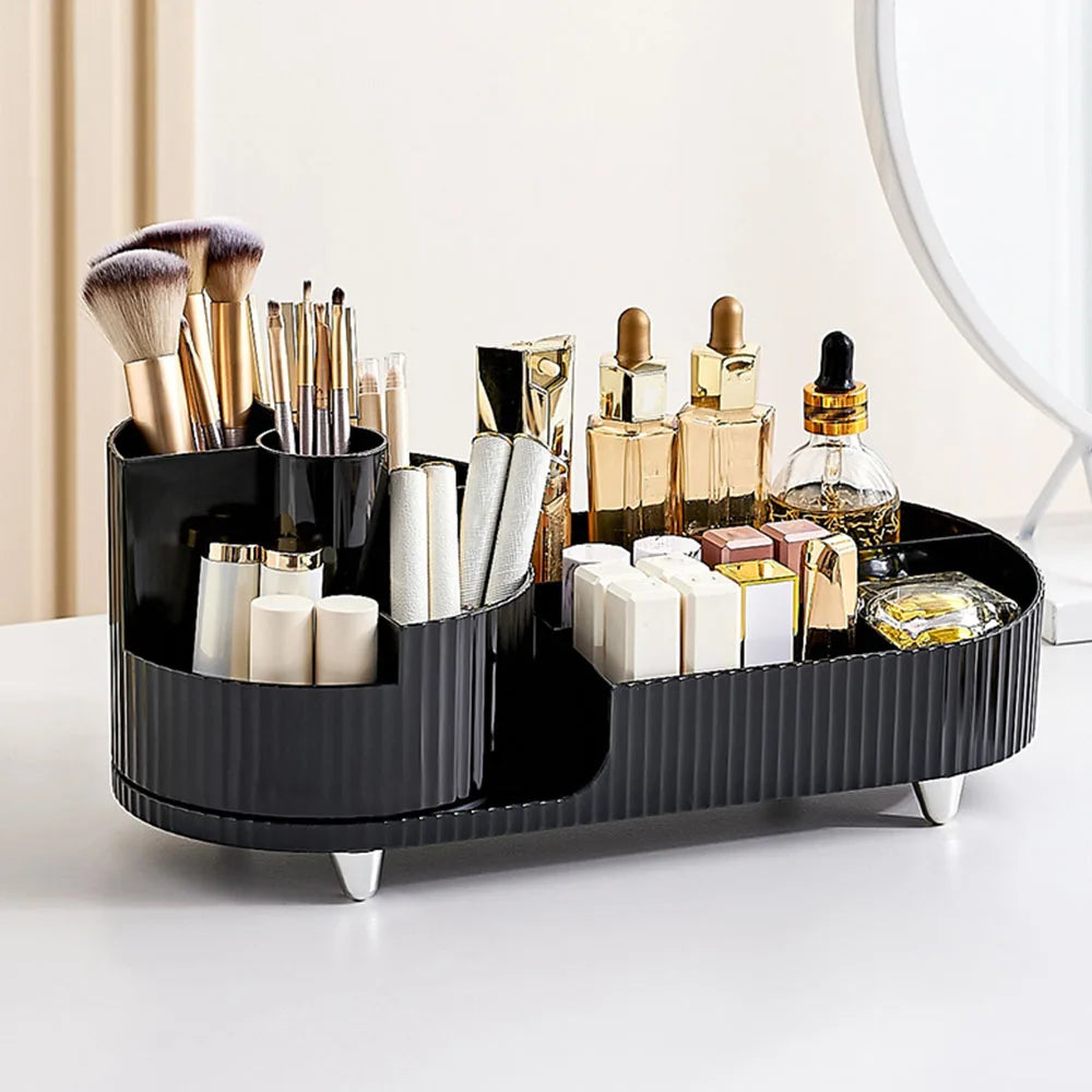 Eleganza – Organizador de Belleza de Lujo con Diseño Slim y Rotatorio