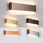 LumiEra Moderne LED-Aplique | Diseño Elegante | Luz Cálida para Dormitorio, Pasillo y Baño